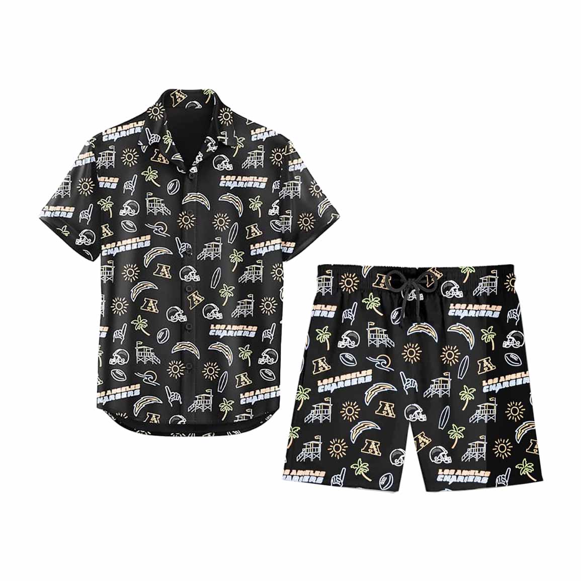 Cameron Dicker Chargers 2025 Hawaiian Shirt Cameron Dicker Chargers 2025 Hawaiian Shirt