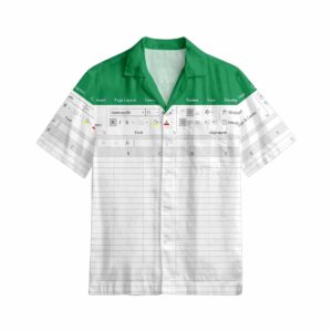 Funny Microsoft Excel Hawaiian Shirt 2025