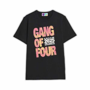 Gang Of Four May 23 24 2025 The Chapel San Francisco CA Shirt