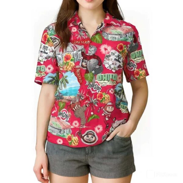 Ohio State Buckeyes 2025 Hawaiian Shirt
