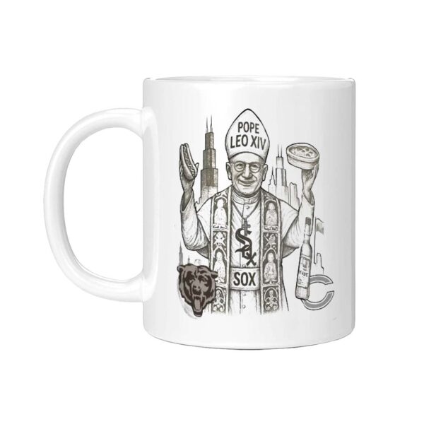 Pope Leo XIV Chicago American Pope Mug