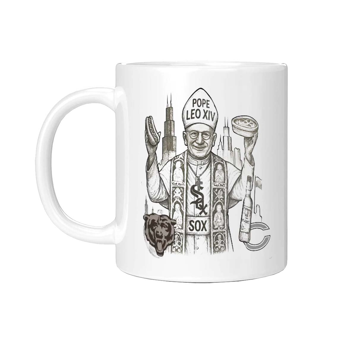 Pope Leo XIV Chicago American Pope Mug Pope Leo XIV Chicago American Pope Mug