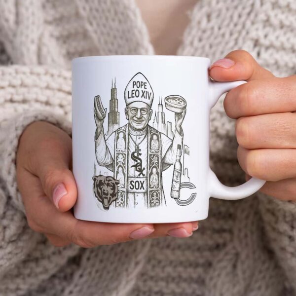 Pope Leo XIV Chicago American Pope Mug
