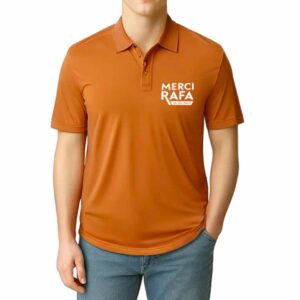 Rafael Nadal Merci Rafa 2025 Polo Shirt