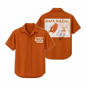 Rafael Nadal Merci Rafa Hawaiian Shirt