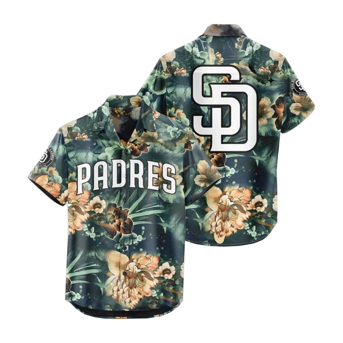 SD Padres Tropical Summer 2025 Hawaiian Shirt SD Padres Tropical Summer 2025 Hawaiian Shirt