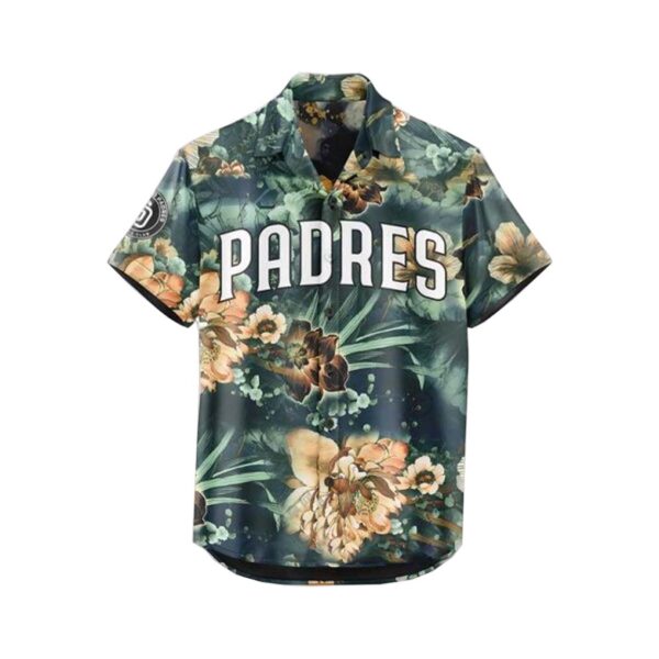 SD Padres Tropical Summer 2025 Hawaiian Shirt