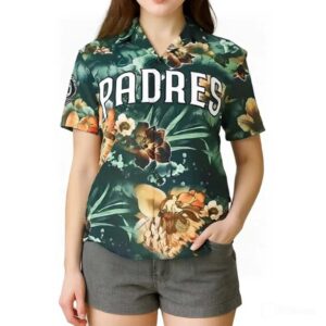 SD Padres Tropical Summer 2025 Hawaiian Shirt
