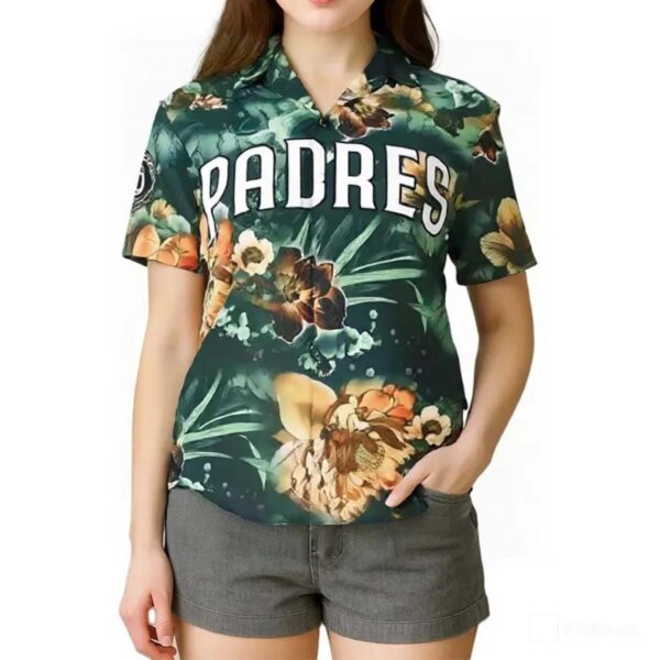SD Padres Tropical Summer 2025 Hawaiian Shirt