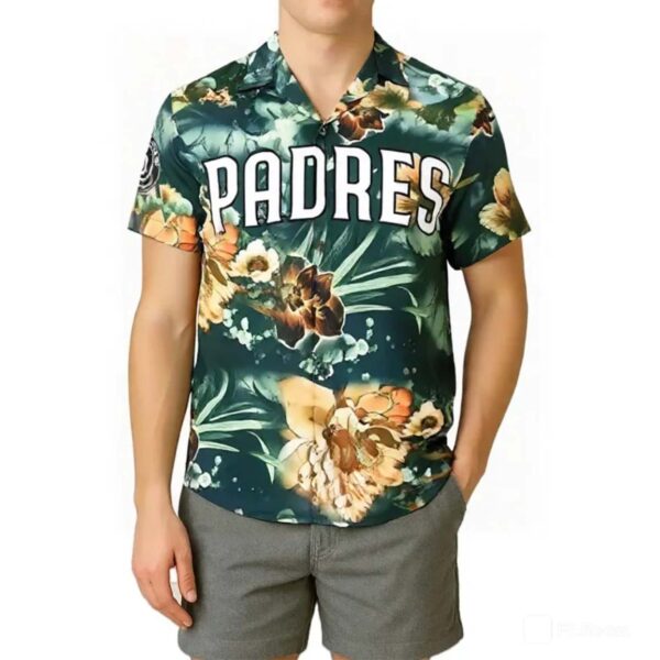 SD Padres Tropical Summer 2025 Hawaiian Shirt