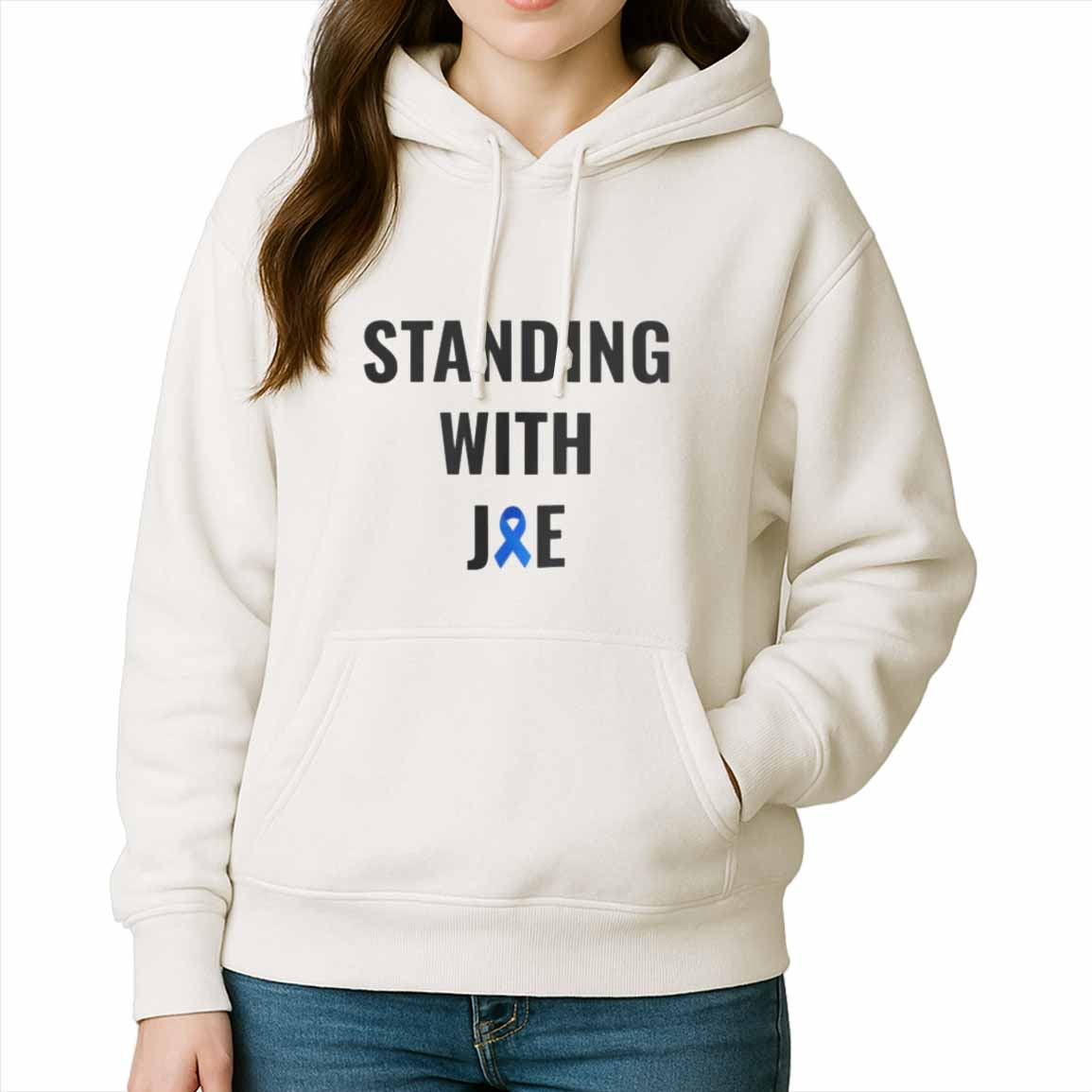 Standing With Joe Biden Cancer Shirt Standing With Joe Biden Cancer Shirt