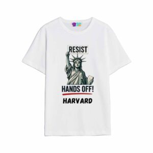 Statue Of Liberty Hands Off Harvard Shirt