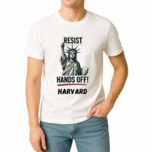 Statue Of Liberty Hands Off Harvard Shirt