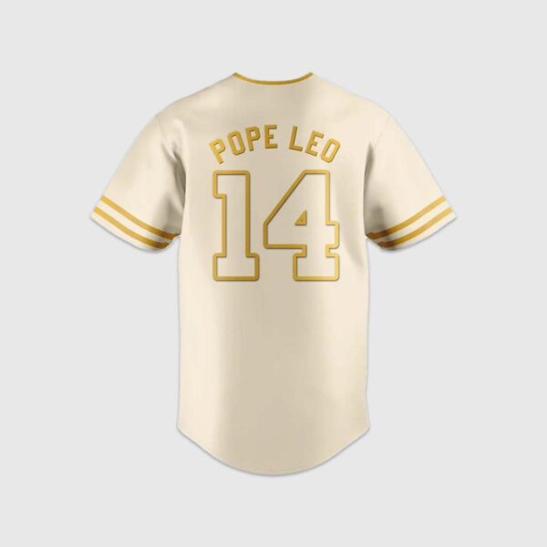 White Sox Pope Leo XIV Baseball Jersey