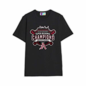 Arkansas Razorbacks 2025 Super Regional Champions Shirt
