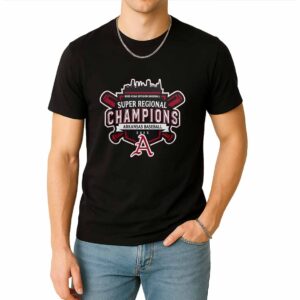 Arkansas Razorbacks 2025 Super Regional Champions Shirt