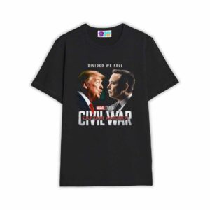 Civil War Trump vs Elon Shirt