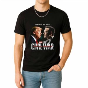Civil War Trump vs Elon Shirt