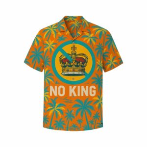 No King Tropical Protest Aloha Hawaiian Shirt
