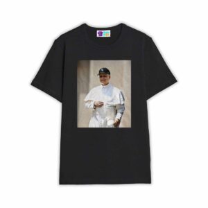 Pope Leo Wearing White Sox Cap Shirt