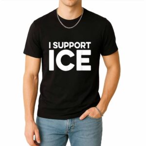 Scott Presler Wearing Support ICE Shirt