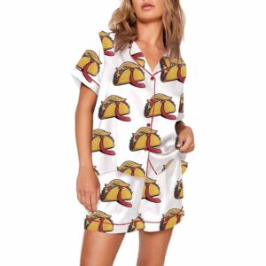 TACO Trump Always Chickens Out Pajama Set 1