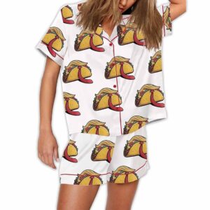 TACO Trump Always Chickens Out Pajama Set 2