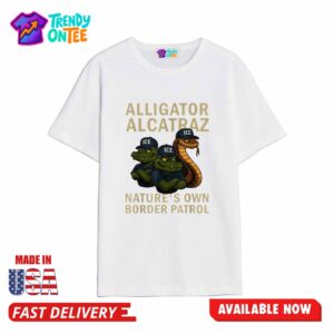 Alligator Alcatraz Ice Natures Own Border Patrol Shirt 1