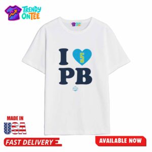 Azzi Fudd Wearing I Heart PB Shirt