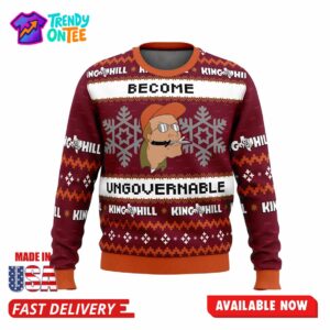 Become Ungovernable Ugly Christmas Sweater