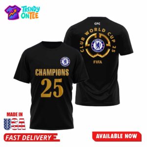 Chelsea Fifa Club World Cup Champions Shirt 2025