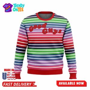 Chuckie Doll Good Guys Ugly Christmas Sweater