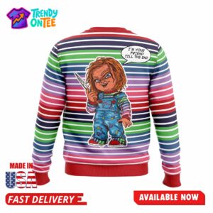 Chuckie Doll Good Guys Ugly Christmas Sweater