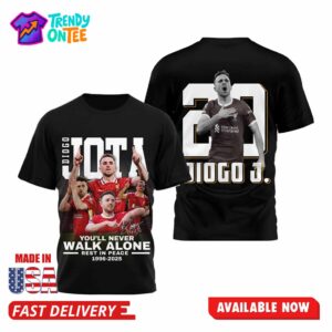 Diogo Jota You’ll Never Walk Alone Rest In Peace Shirt