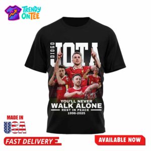Diogo Jota You’ll Never Walk Alone Rest In Peace Shirt