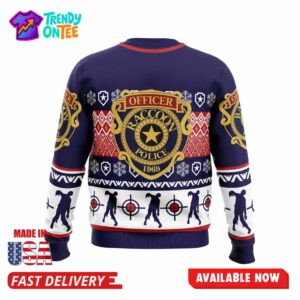 Leon Kennedy Bad Tidings Ugly Christmas Sweater