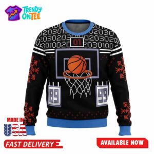 Meg Thomas Buzzer Beater Ugly Christmas Sweater