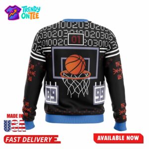 Meg Thomas Buzzer Beater Ugly Christmas Sweater