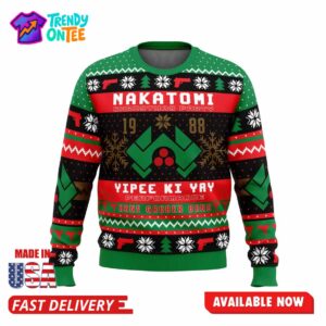 Nakatomi Christmas Party Ugly Christmas Sweater