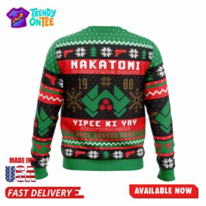 Nakatomi Christmas Party Ugly Christmas Sweater
