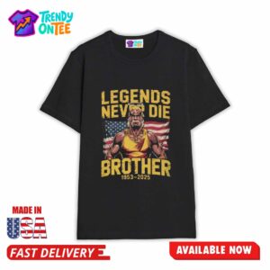 Rip Hulk Hogan Legends Never Die Shirt