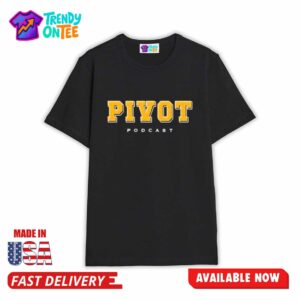 Ryan Clark Wearing Pivot Podcast Shirt