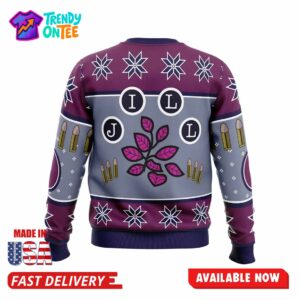 STARS Raccoon Police Dep Ugly Christmas Sweater