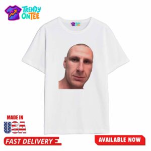 Tom Stewart Wearing Dan Gorringe Face Shirt