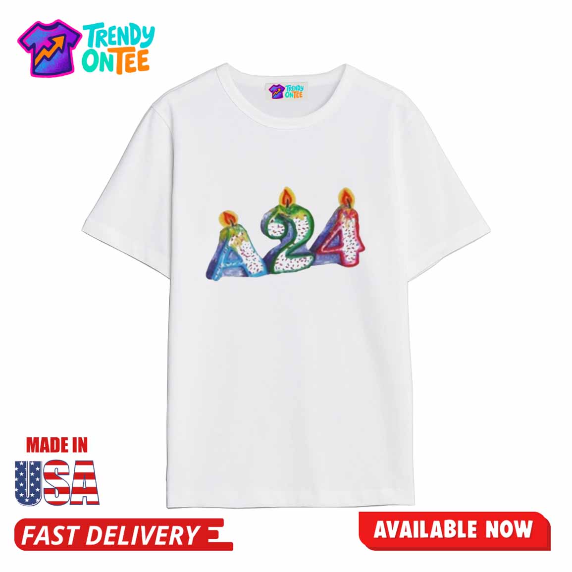 A Films A Special Day Candle Shirt A Films A Special Day Candle Shirt