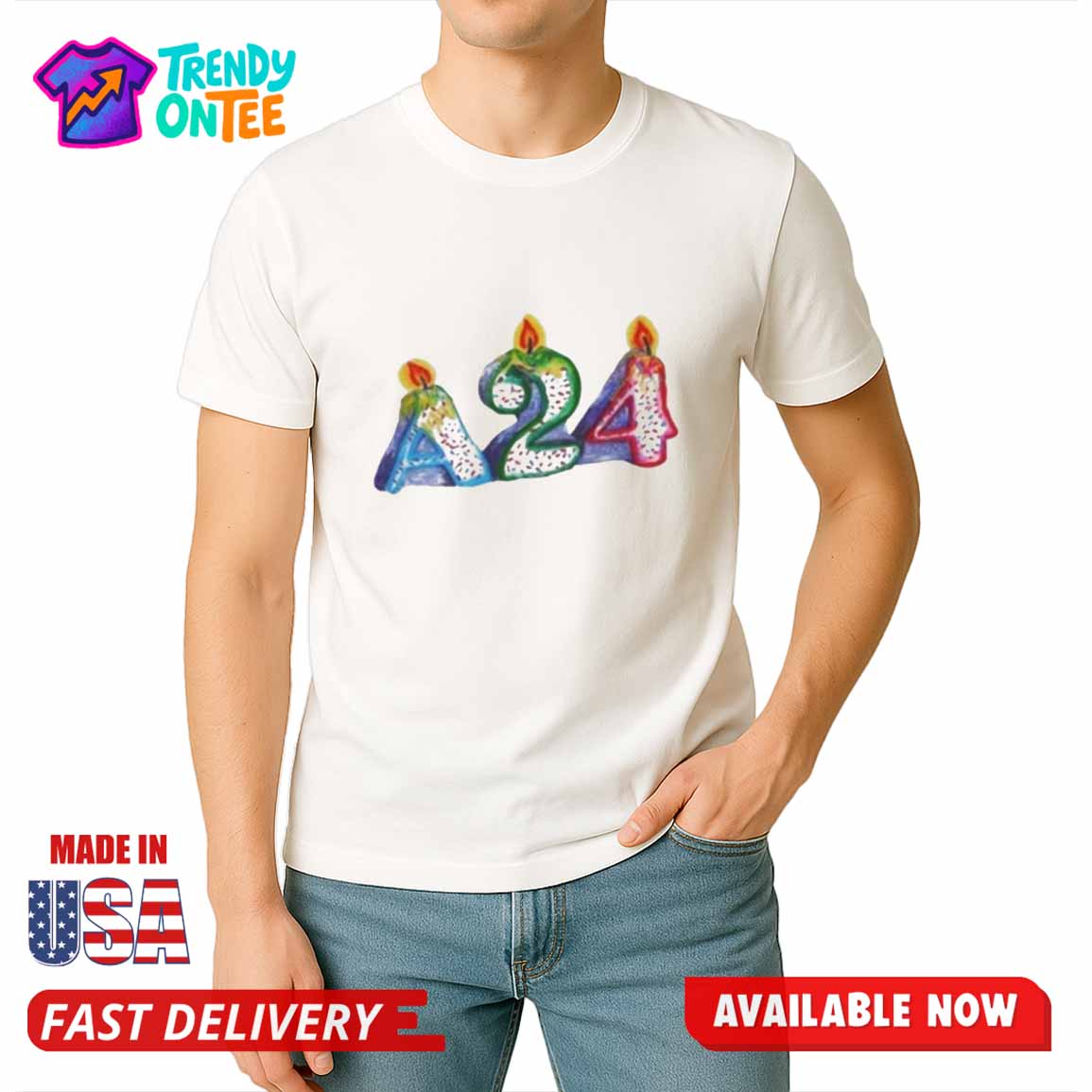 A Films A Special Day Candle Shirt A Films A Special Day Candle Shirt
