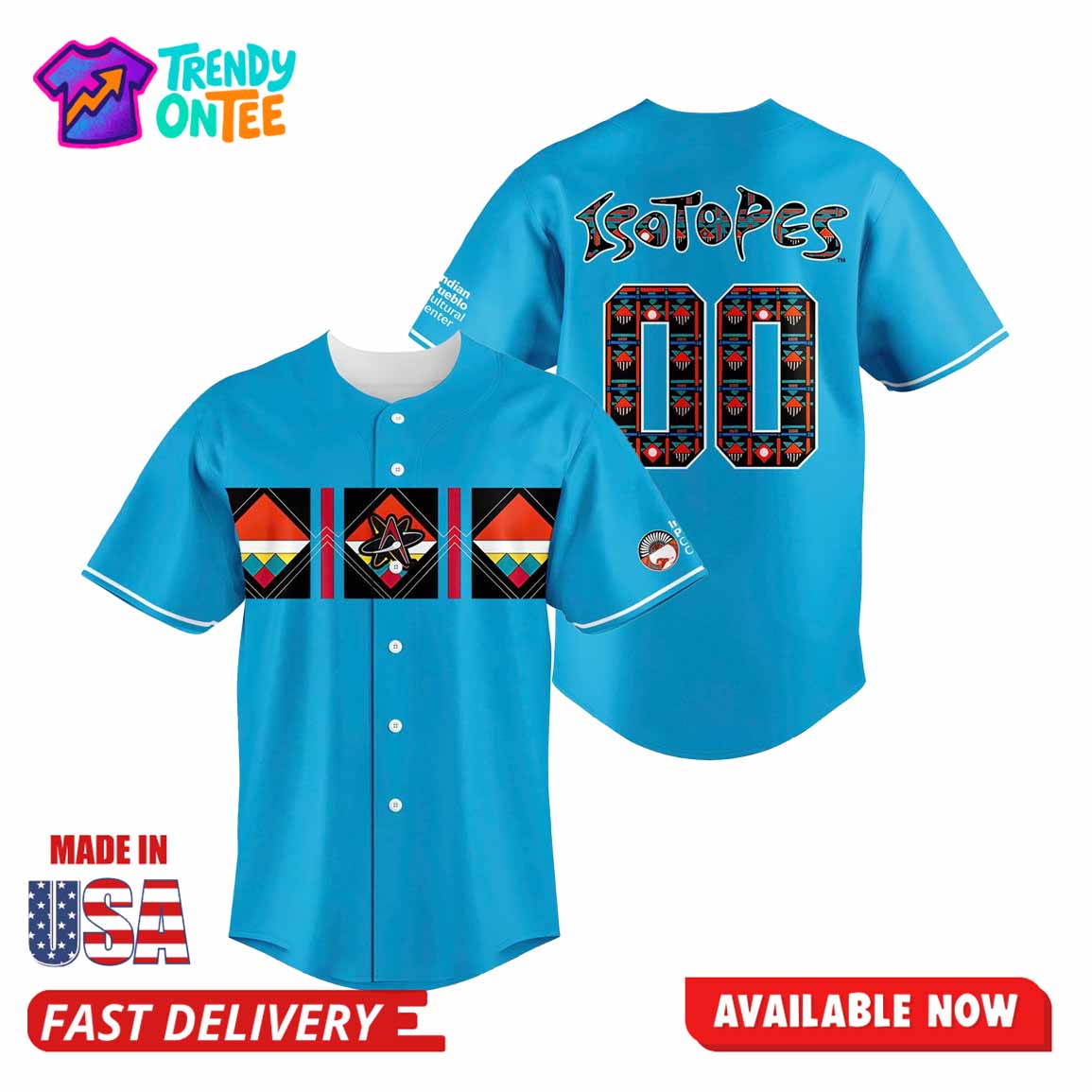 Albuquerque Isotopes Native American Heritage Night Jersey Albuquerque Isotopes Native American Heritage Night Jersey