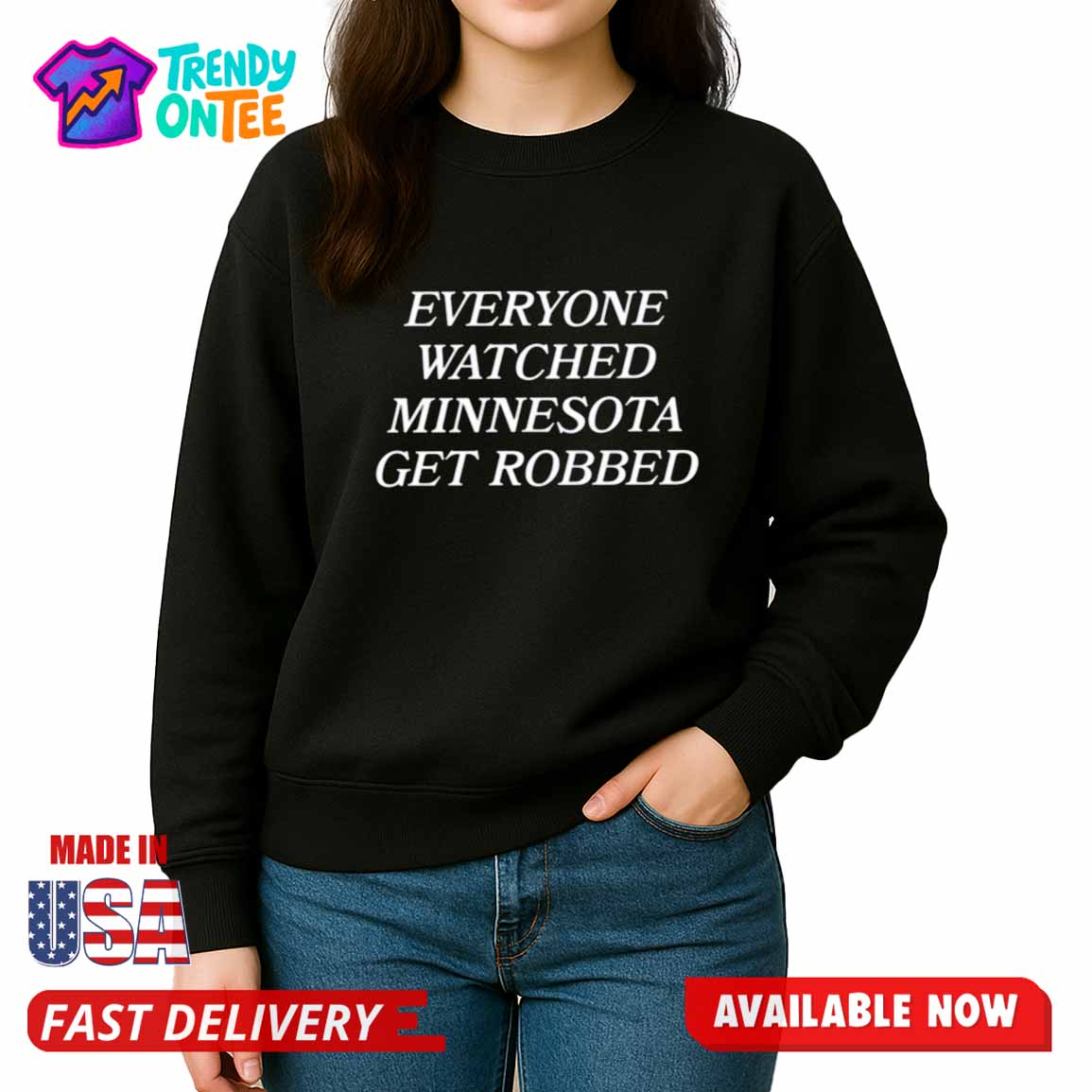 Angie Craig Everyone Watched Minnesota Get Robbed Shirt Angie Craig Everyone Watched Minnesota Get Robbed Shirt