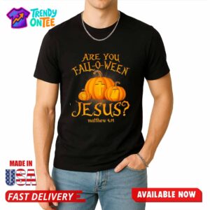 Are You Fall o ween Jesus Halloween Shirt