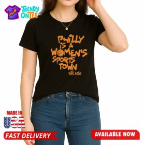 Aubrey Plaza Philly Is A Women's Sports Town Est Shirt